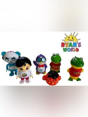 RYAN’S WORLD TOY BUNDLE FIGURINES